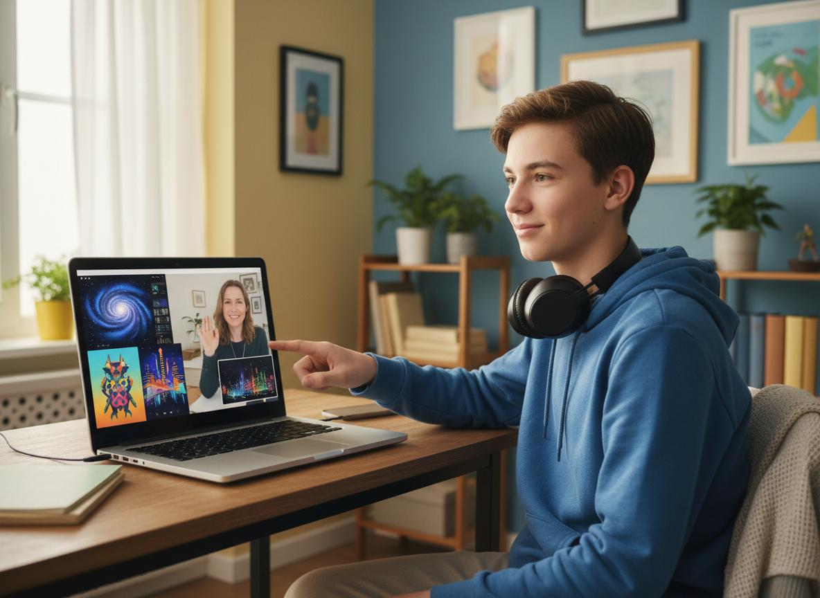 Autism-friendly online learning support